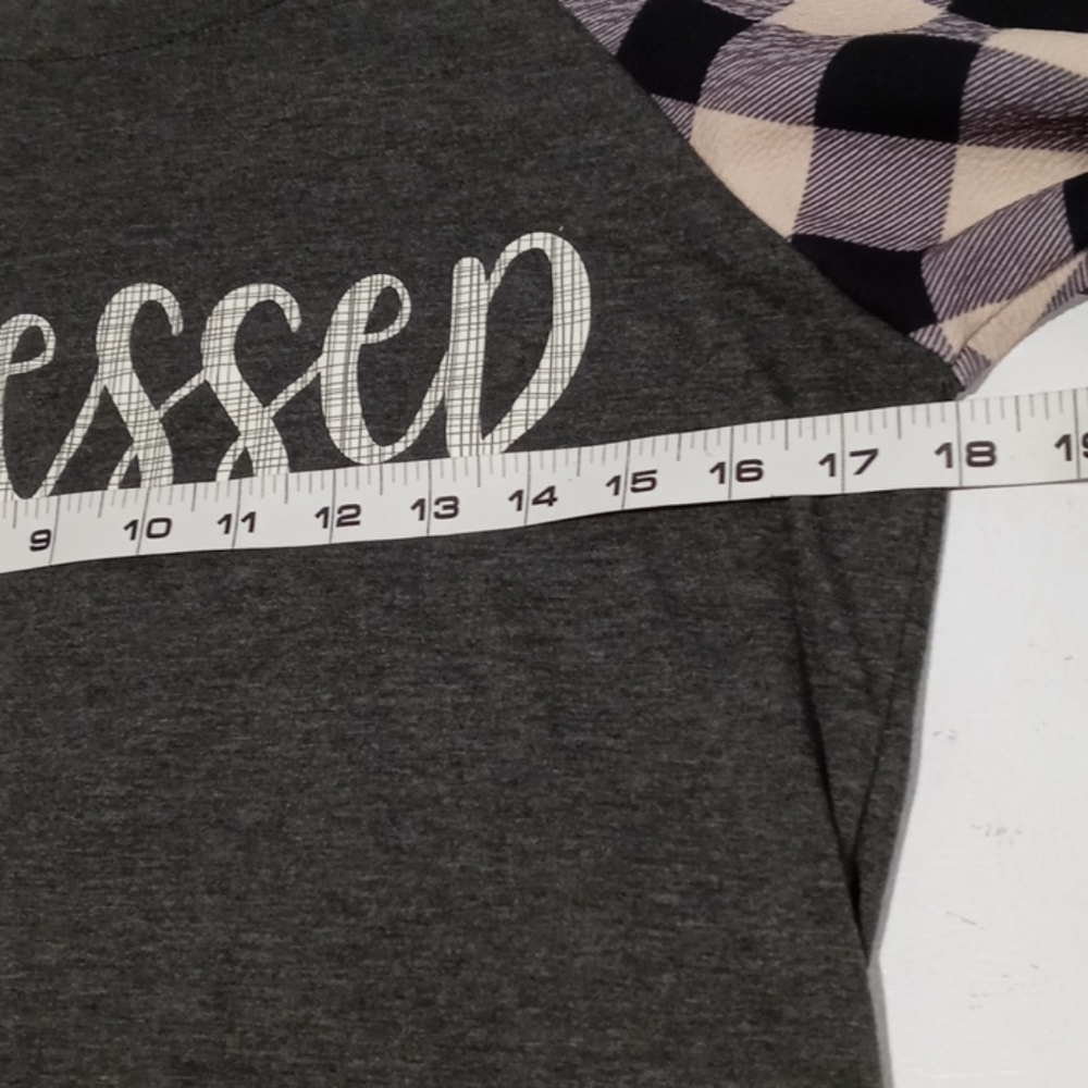 Moking Top   T-shirt long sleeves  medium Blessed - Picture 8 of 8